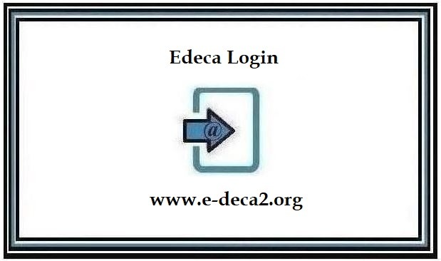 Edeca Login page