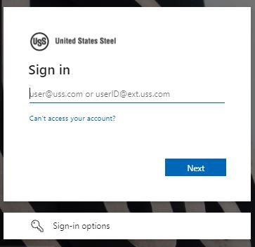 US Steel Employee Portal Login Password reset 1