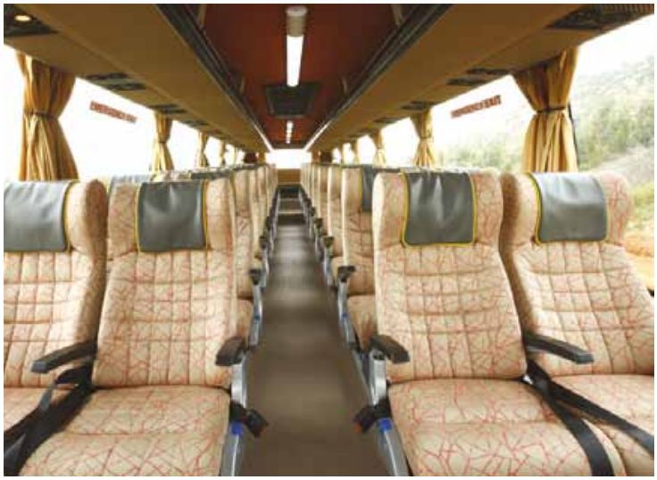 Volvo 9400 Intercity Coach bus comfort