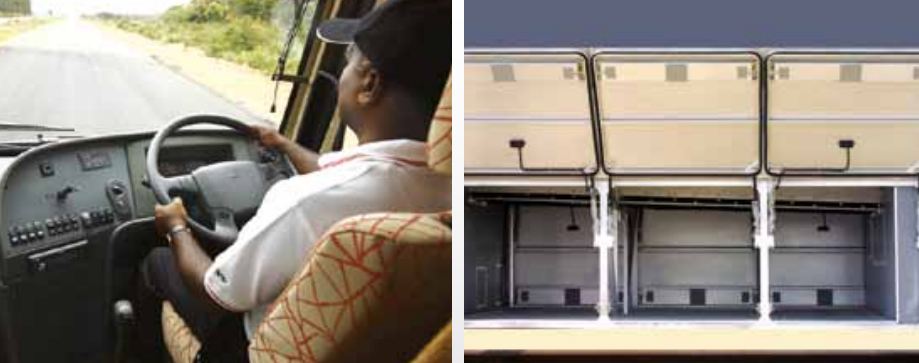 Volvo 9400 Intercity Coach bus safety